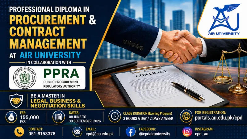 Professional Diploma in Procurement and Contract Management