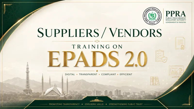 (4th June) EPADS 2.0 Vendor & Supplier Training